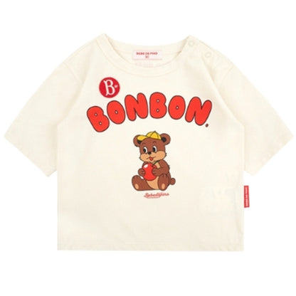 IRIS KIDS Bear Bonbon T-Shirt — kids bear print tee, product photo 8 of 8
