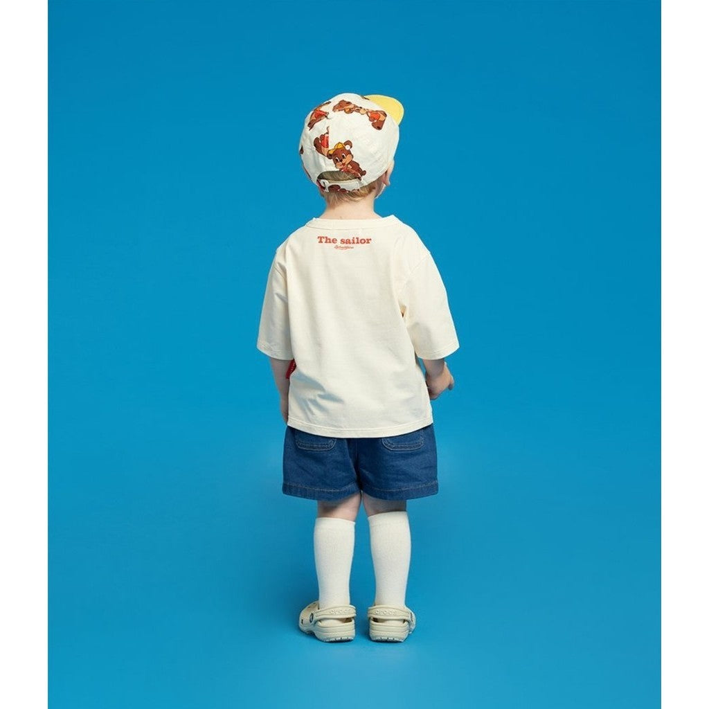 IRIS KIDS Bear Bonbon T-Shirt — kids bear print tee, product photo 4 of 8