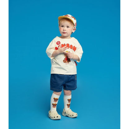 IRIS KIDS Bear Bonbon T-Shirt — kids bear print tee, product photo 6 of 8