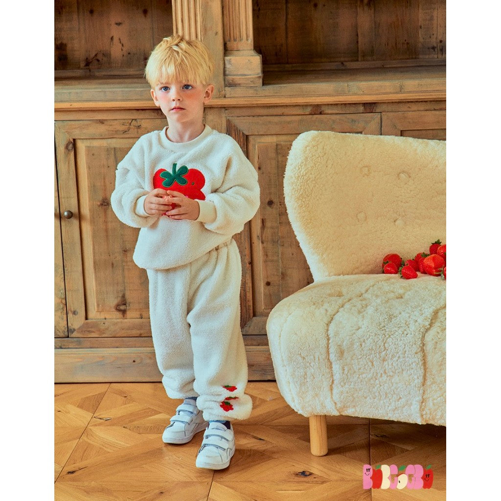 IRIS KIDS Strawbear Training Set — kids top, pants and rabbit hat set, product photo 5 of 11
