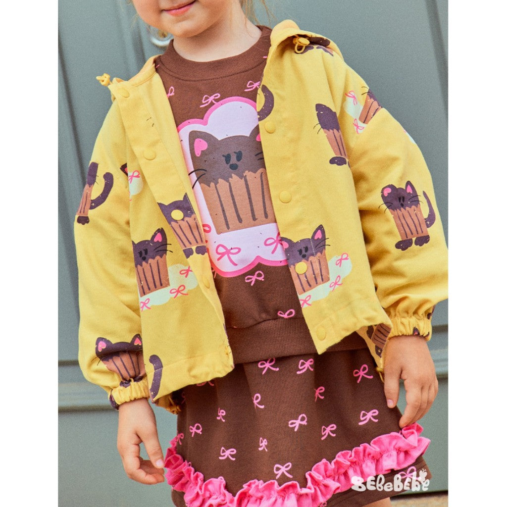 IRIS KIDS Little Cat Set — kids shirt, skirt and socks set, product photo 8 of 11