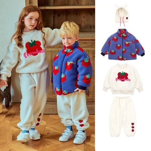 IRIS KIDS Strawbear Training Set — reversible kids winter coat, product photo 1 of 13