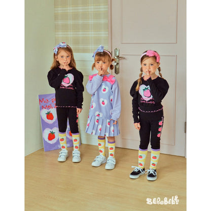 IRIS KIDS Pink Strawberry Set — kids shirt, pants, socks and dress set, product photo 2 of 12