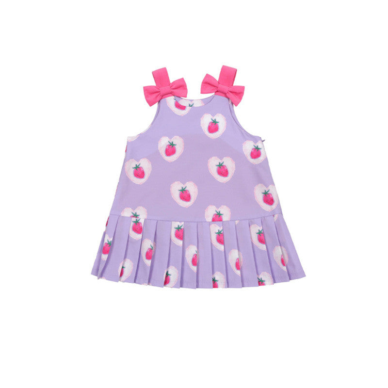 IRIS KIDS Pink Strawberry Set — kids shirt, pants, socks and dress set, product photo 12 of 12