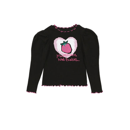 IRIS KIDS Strawberry Print Shirt & Pants Set by IRIS KIDS, product photo 9 of 11
