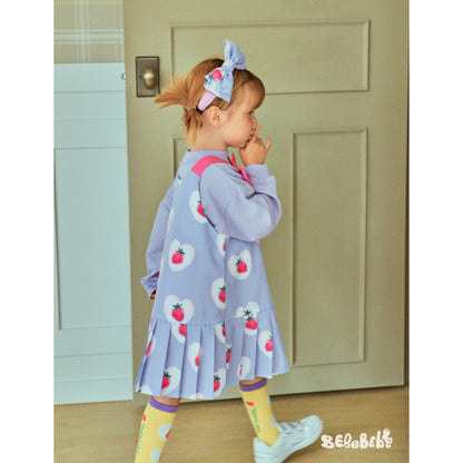IRIS KIDS Pink Strawberry Set — kids shirt, pants, socks and dress set, product photo 5 of 12