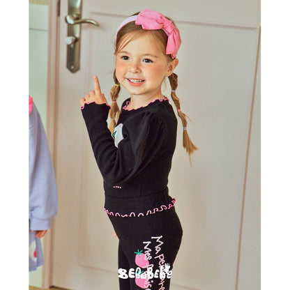 IRIS KIDS Strawberry Print Shirt & Pants Set by IRIS KIDS, product photo 4 of 11