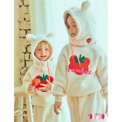 IRIS KIDS Strawbear Training Set — kids top, pants and rabbit hat set, product photo 2 of 11