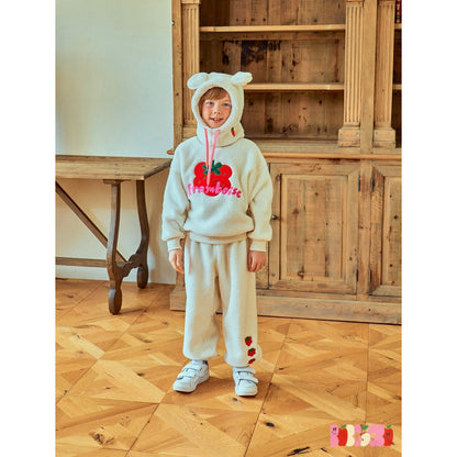 IRIS KIDS Strawbear Training Set — kids top, pants and rabbit hat set, product photo 4 of 11