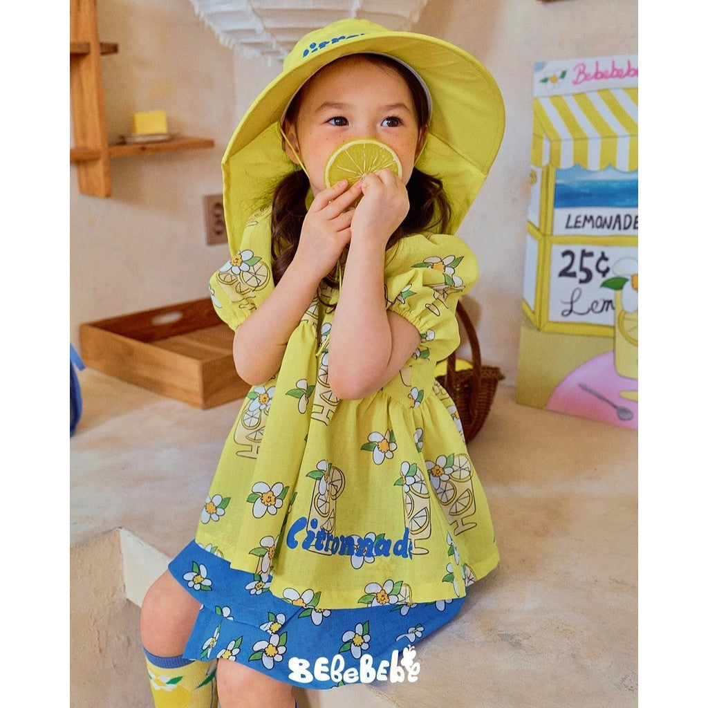 IRIS KIDS Lemonade Print Set & Socks — kids Coolmax-cotton outfit, product photo 7 of 11