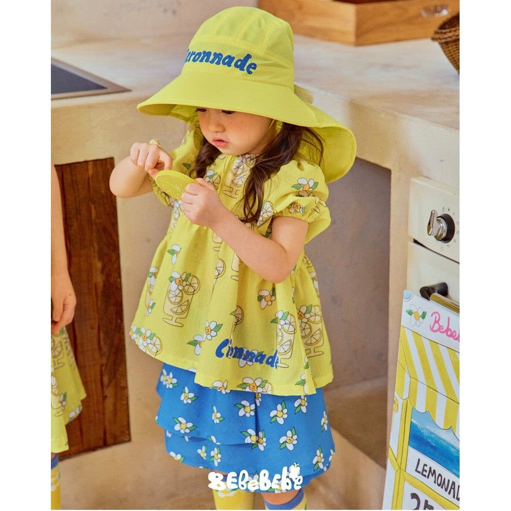 IRIS KIDS Lemonade Print Set & Socks — kids Coolmax-cotton outfit, product photo 8 of 11