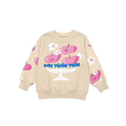 IRIS KIDS Pink Heart Peach Set — girls kids outfit set, product photo 10 of 12