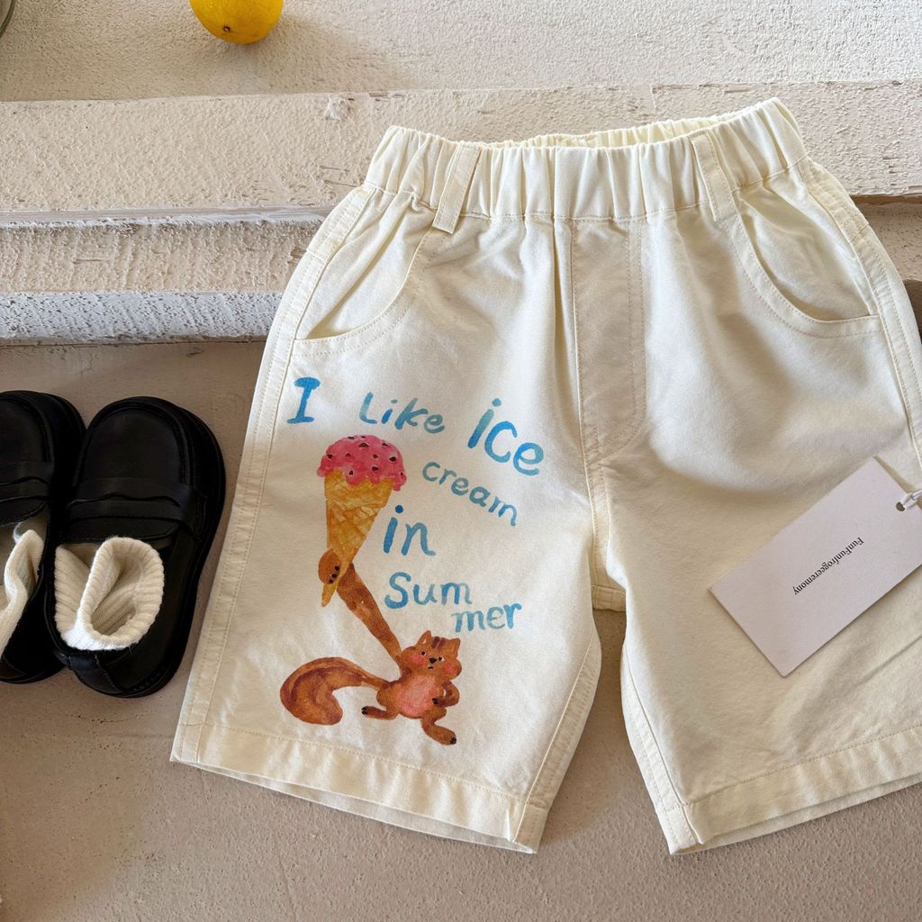 IRIS KIDS Fun Animal Pants — kids print shorts, product photo 10 of 13