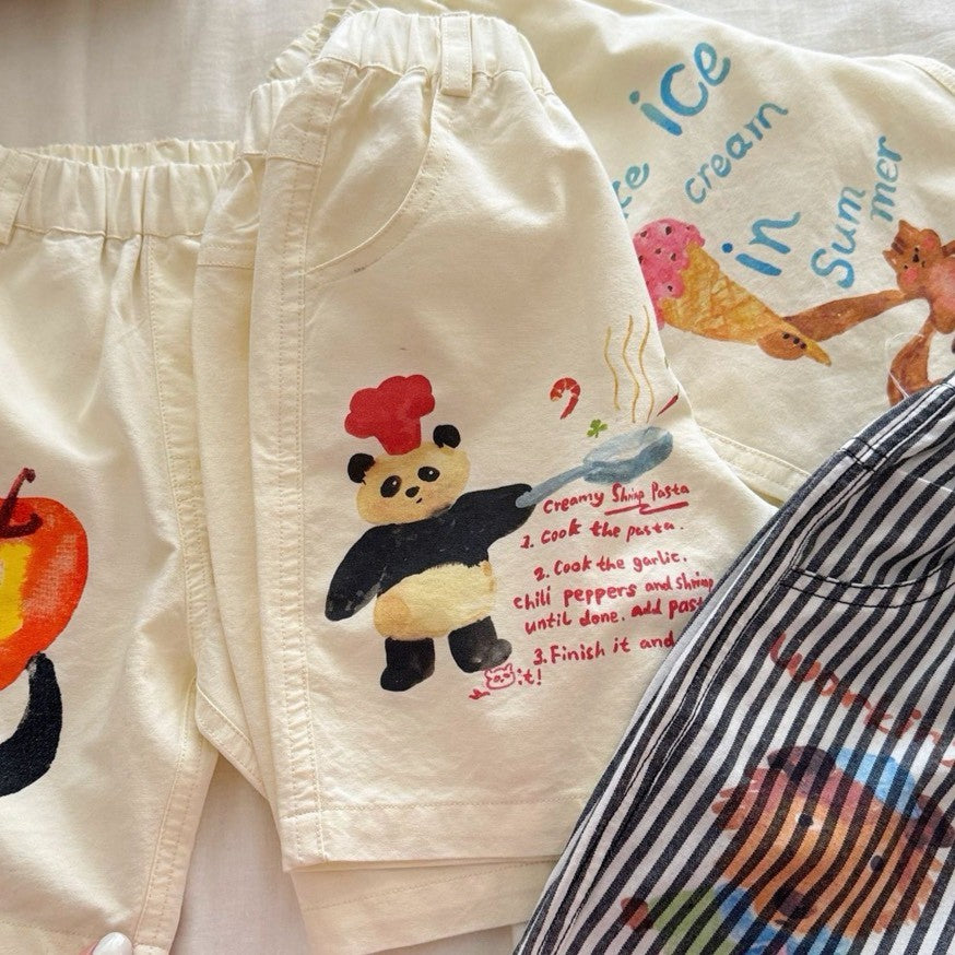 IRIS KIDS Fun Animal Pants — kids print shorts, product photo 12 of 13
