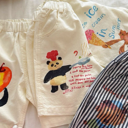 IRIS KIDS Fun Animal Pants — kids print shorts, product photo 12 of 13