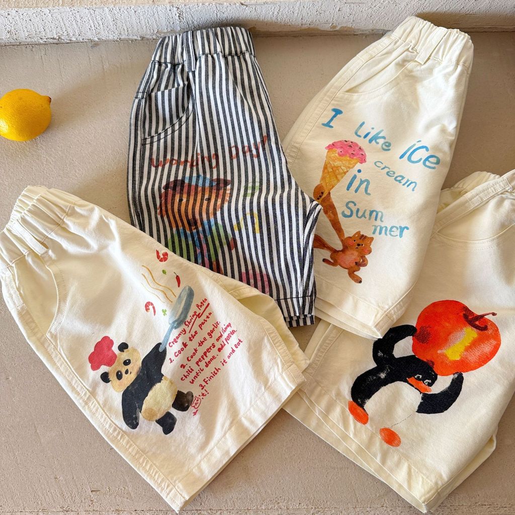 IRIS KIDS Fun Animal Pants — kids print shorts, product photo 1 of 13