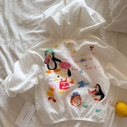 IRIS KIDS Rokuku Sun Shirt — kids lightweight sun-protective cover-up, product photo 6 of 7