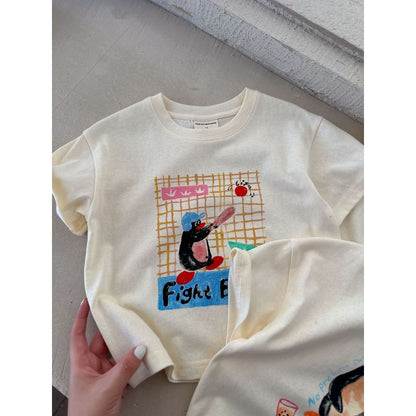 IRIS KIDS Little Animal Club — kids print tee, product photo 9 of 10