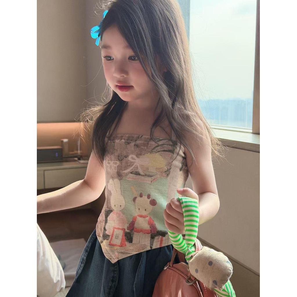 IRIS KIDS Mini Cute Story Set — girls shirt and jeans skirt set, product photo 6 of 10