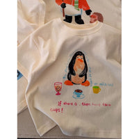 penguin food shirt