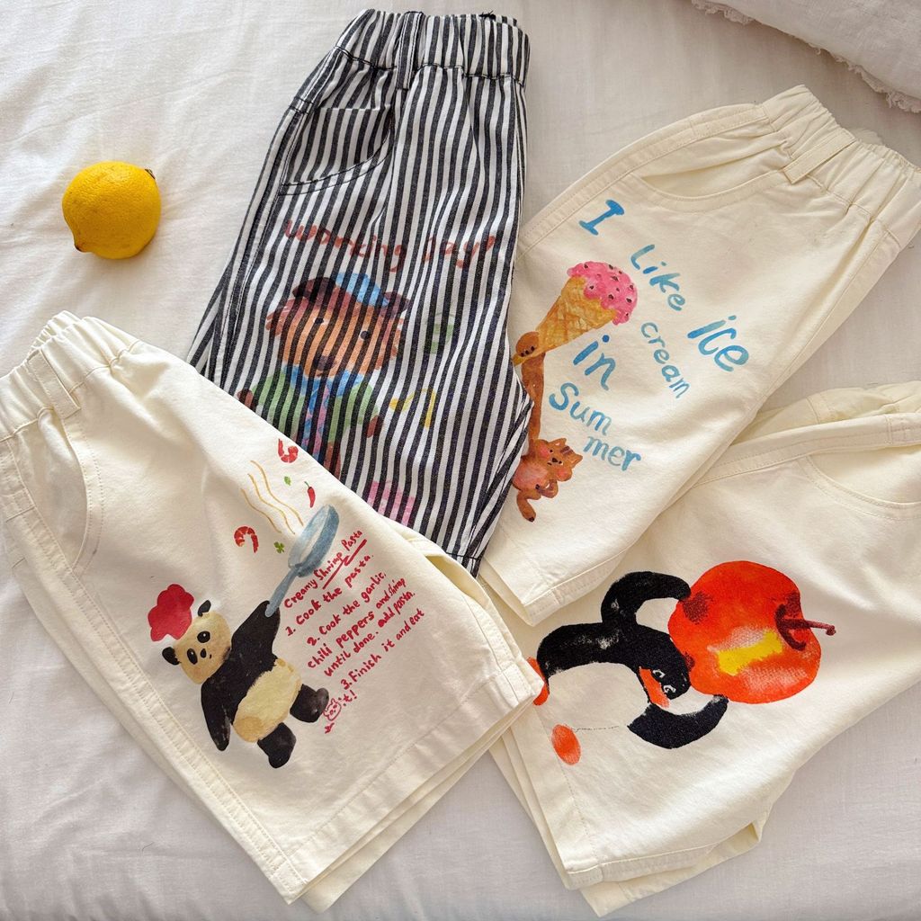 IRIS KIDS Fun Animal Pants — kids print shorts, product photo 2 of 13