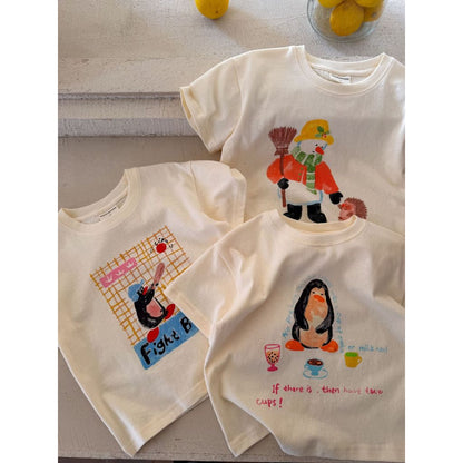IRIS KIDS Little Animal Club — kids print tee, product photo 1 of 10