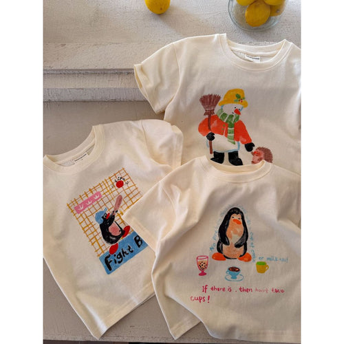 IRIS KIDS Little Animal Club — kids print tee, product photo 1 of 10
