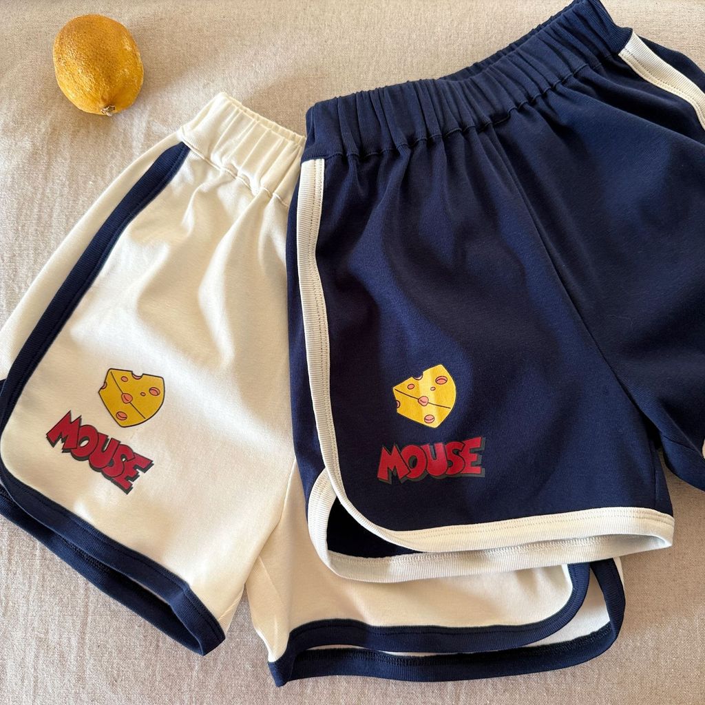 IRIS KIDS Mouse & Cheese Set — kids sleeveless top and pants outfit, product photo 4 of 11