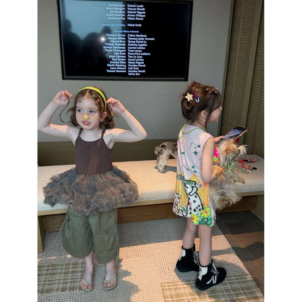 IRIS KIDS Fairy Style Set — girls top and pants outfit, product photo 4 of 10