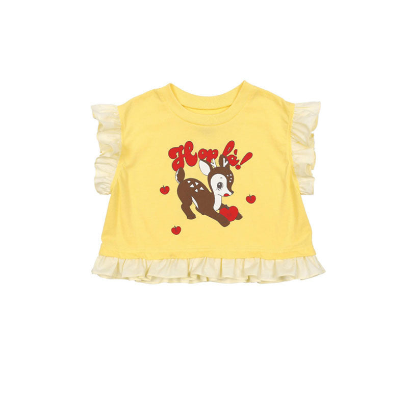 IRIS KIDS Lovely Fawn Set — kids deer print outfit, product photo 10 of 12