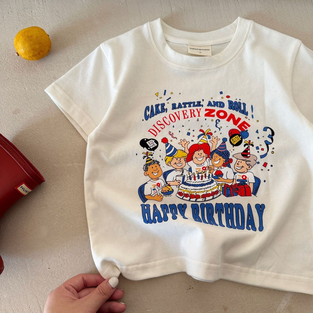 IRIS KIDS Party Fun T-Shirt — kids birthday print t-shirt, product photo 6 of 11
