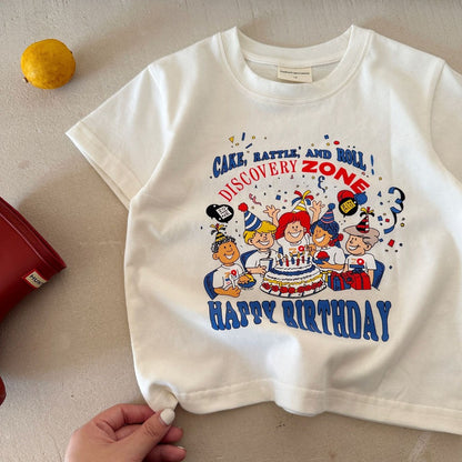IRIS KIDS Party Fun T-Shirt — kids birthday print t-shirt, product photo 6 of 11