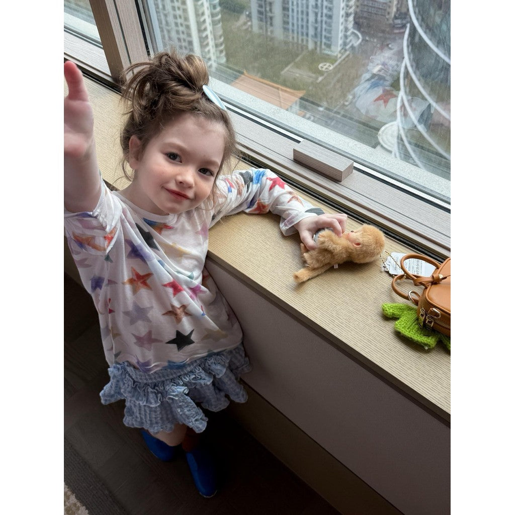 IRIS KIDS Mini Star Girl Outfit — girls Korean-style kids set, product photo 8 of 12