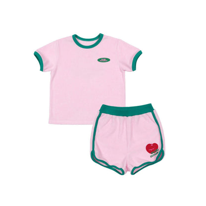 IRIS KIDS BEBEBE Little Apple Love Set — kids apple print outfit, product photo 10 of 10