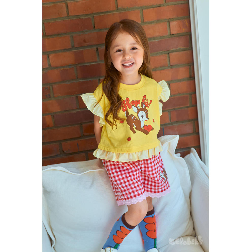 IRIS KIDS Lovely Fawn Set — kids deer print outfit, product photo 7 of 12