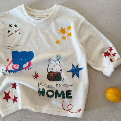 IRIS KIDS Home Dream Shirt — kids elephant print shirt, product photo 2 of 6