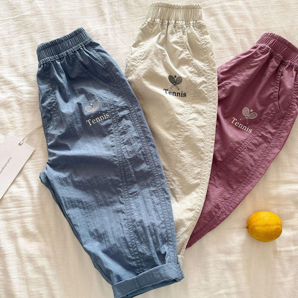 IRIS KIDS Tennis Club Pants — kids summer pants, product photo 1 of 10