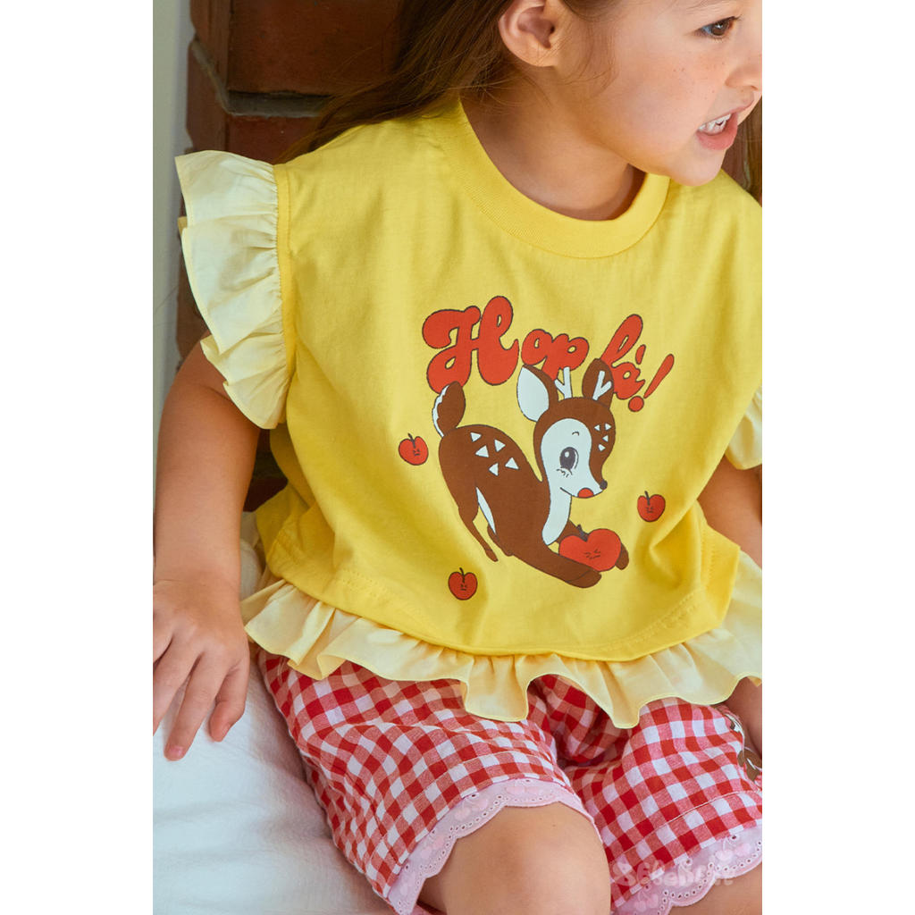 IRIS KIDS Lovely Fawn Set — kids deer print outfit, product photo 5 of 12