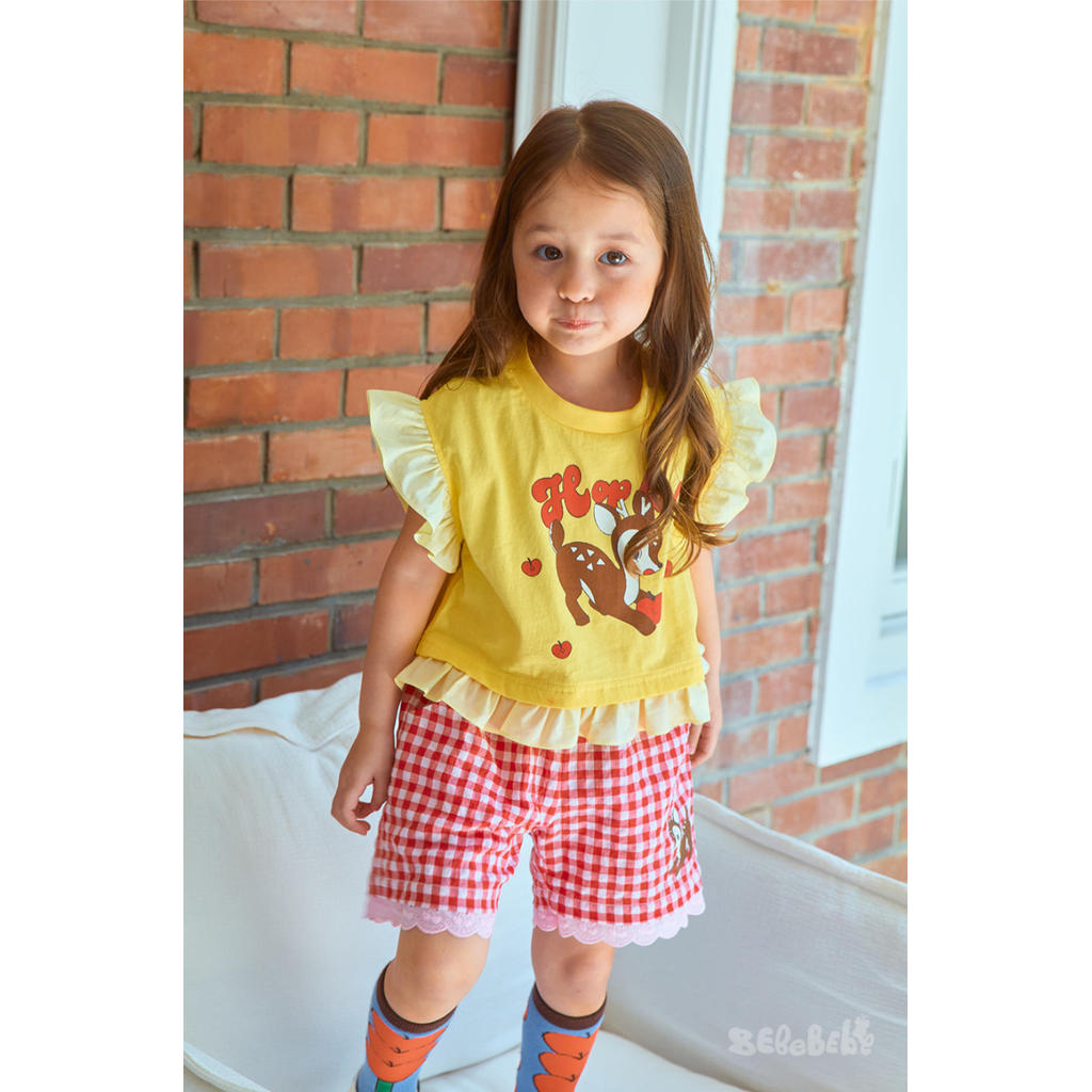 IRIS KIDS Lovely Fawn Set — kids deer print outfit, product photo 2 of 12