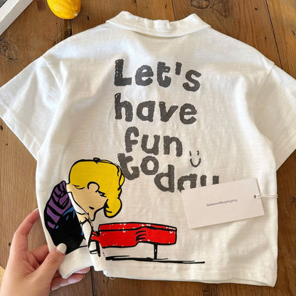 IRIS KIDS Playful Mood Tee — kids graphic t-shirt, product photo 5 of 6