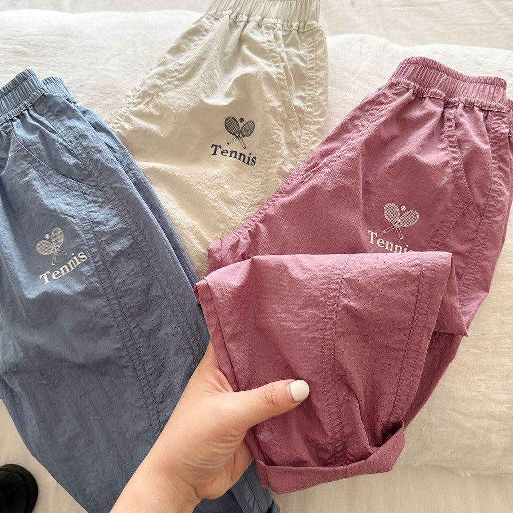 IRIS KIDS Tennis Club Pants — kids summer pants, product photo 3 of 10