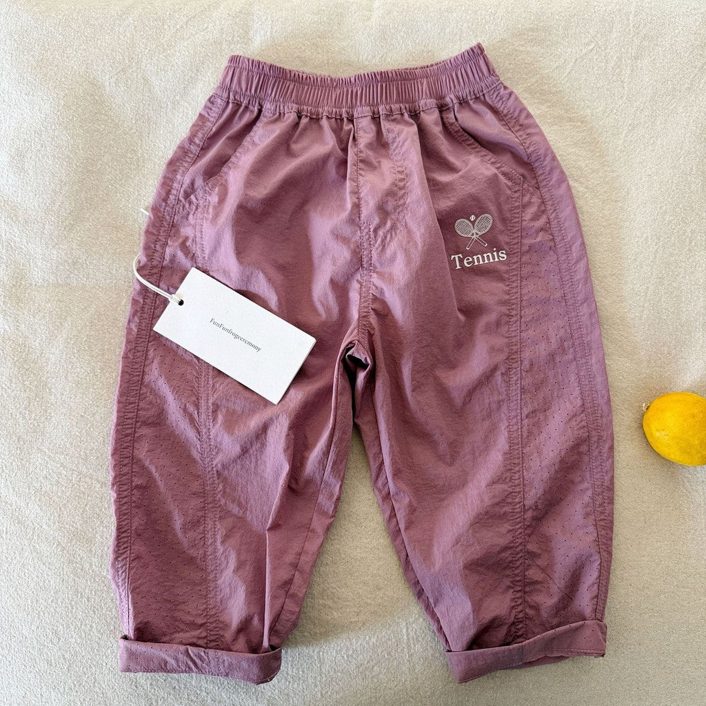 IRIS KIDS Tennis Club Pants — kids summer pants, product photo 8 of 10