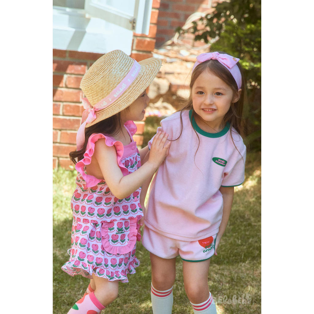 IRIS KIDS BEBEBE Little Apple Love Set — kids apple print outfit, product photo 2 of 10