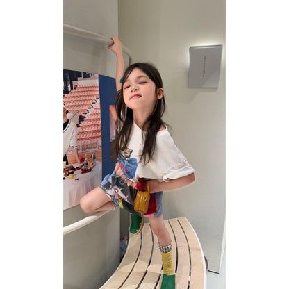 IRIS KIDS Mini Cat Lover Set — kids shirt and skirt outfit, product photo 8 of 10