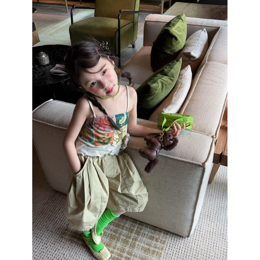 IRIS KIDS Sunny Play Tank & Pants Set — girls kids outfit, product photo 6 of 10