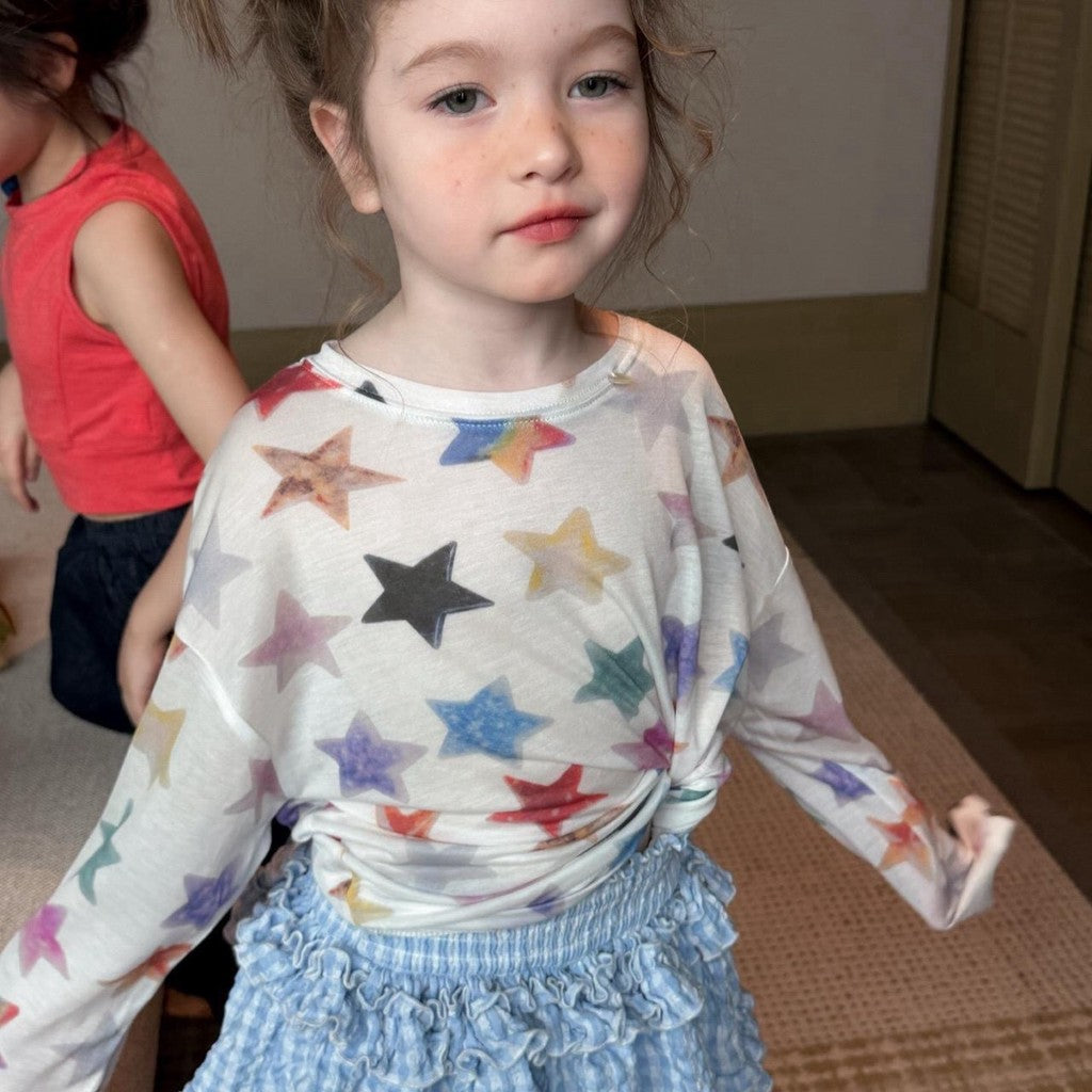 IRIS KIDS Mini Star Girl Outfit — girls Korean-style kids set, product photo 9 of 12