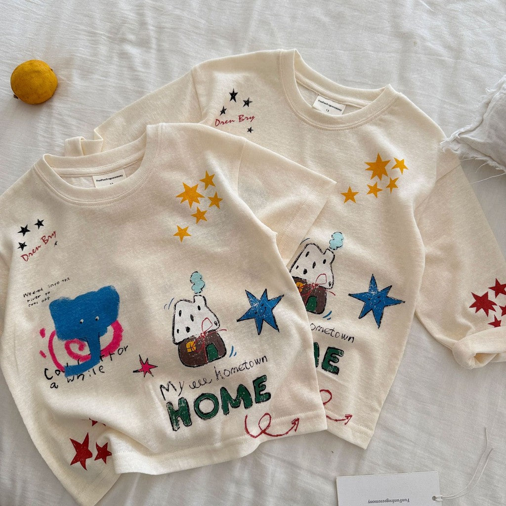 IRIS KIDS Home Dream Shirt — kids elephant print shirt, product photo 3 of 6