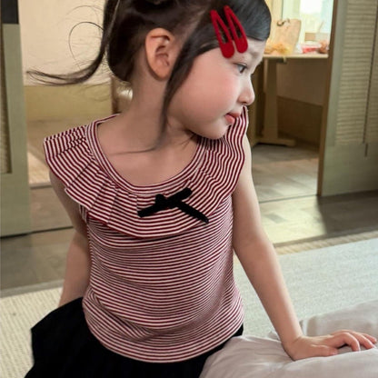 IRIS KIDS Korean Cute Shirt & Jeans Set — girls outfit, product photo 11 of 11
