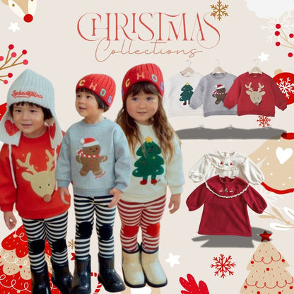 IRIS KIDS Christmas Mix & Match Set — kids top, shirt and pants set, product photo 1 of 16