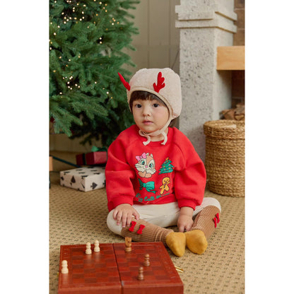 IRIS KIDS Christmas Collection Outfit — kids top, pants and hat set, product photo 4 of 15
